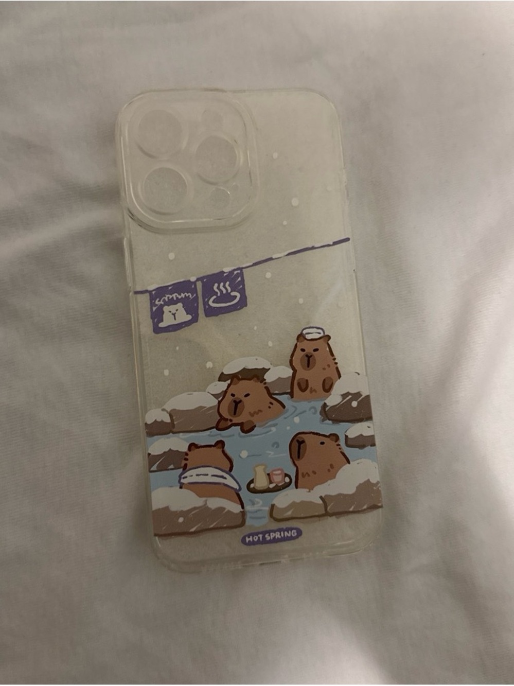 CAPYBARA IPHONE 15 PRO MAX CASE